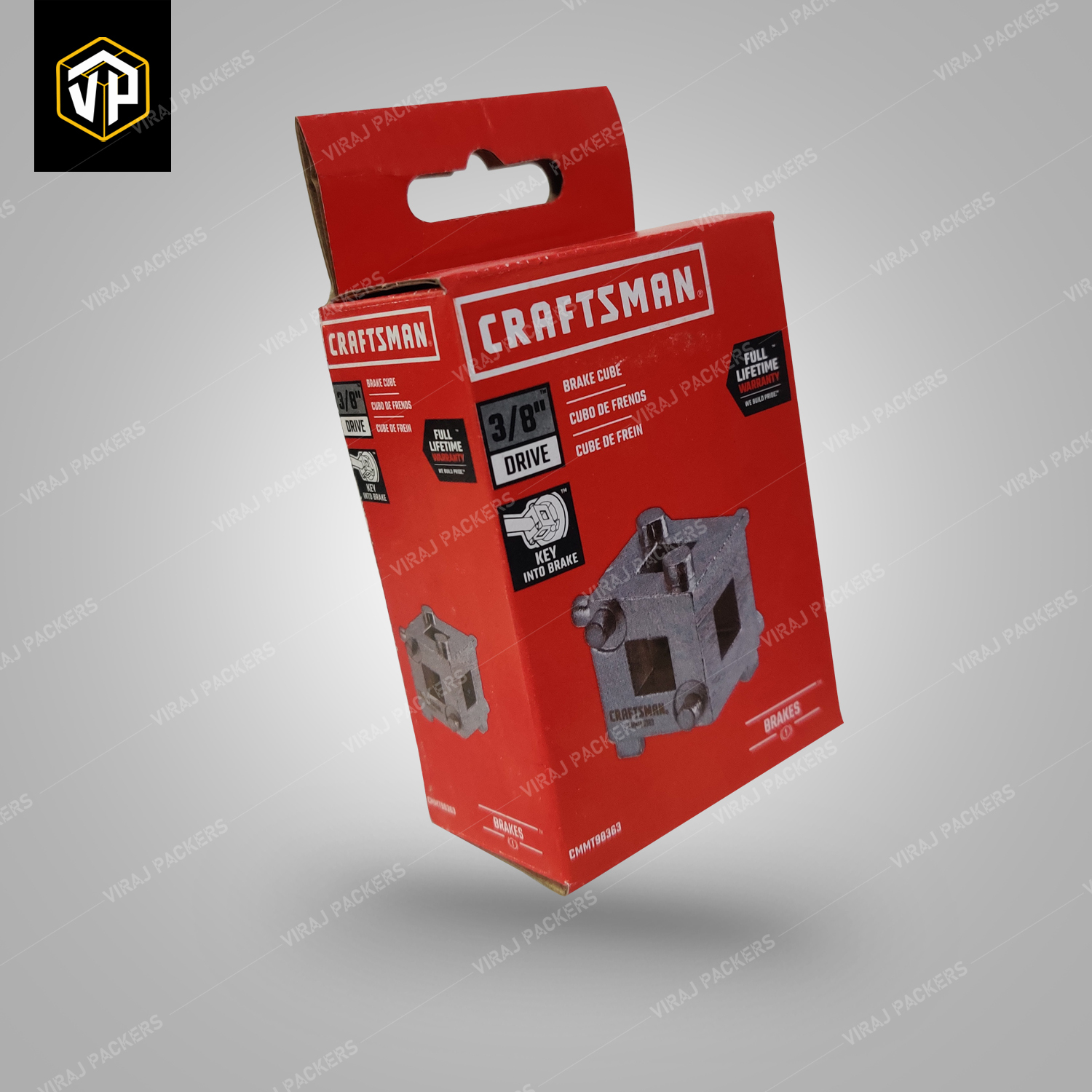 Customized Brake Cube Packaging Boxes - High-quality Paper, Various Sizes Available, Glossy Lamination Finish, Uv Offset Printing, Secure Closure Mechanisms, Eco-friendly Materials, Custom Inserts For Protection