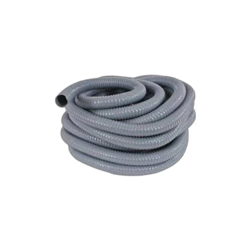 20mm Grey Plastic Flexible Pipe - 50 Meter Length , 1/2 Inch Diameter , Round Shape , Ideal for Residential and Commercial Plumbing Needs