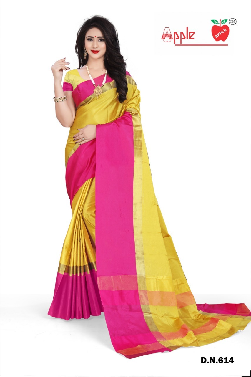 New Sarees - Soft Cotton Jaquard Sarees With Blouse, Ideal For Daily Wear | Versatile Design For Effortless Styling