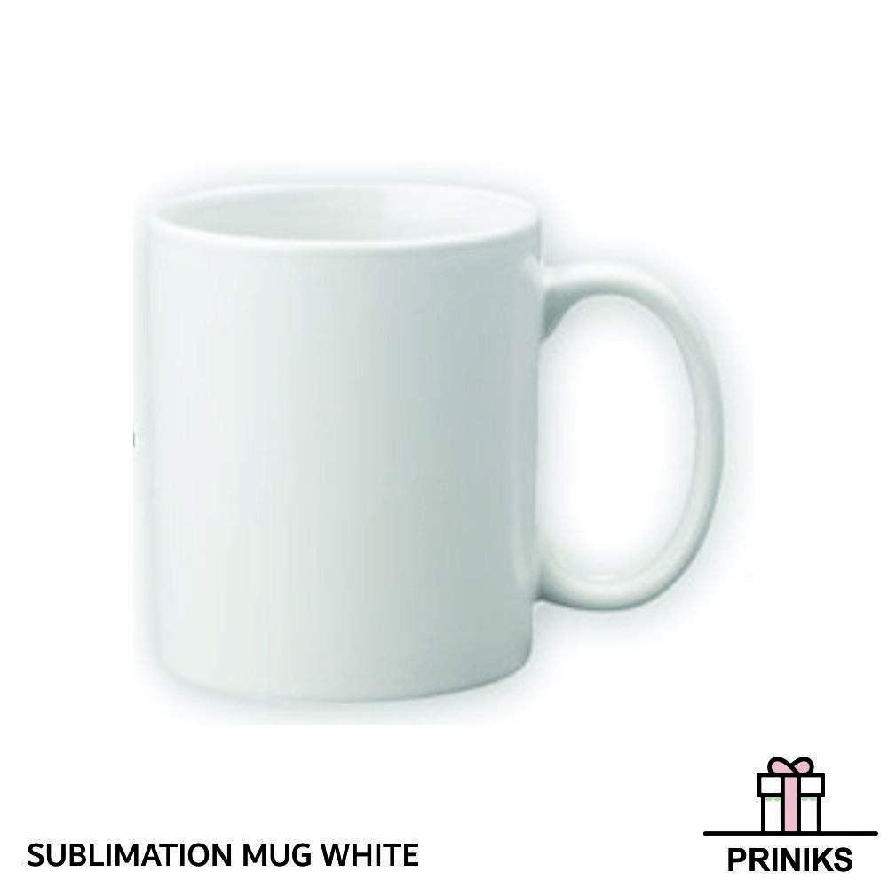 Sublimation White Mugs By Priniks