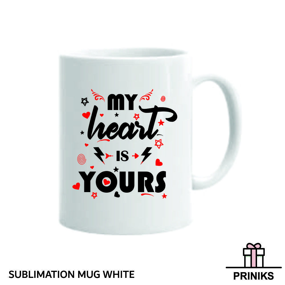 Sublimation White Mugs By Priniks