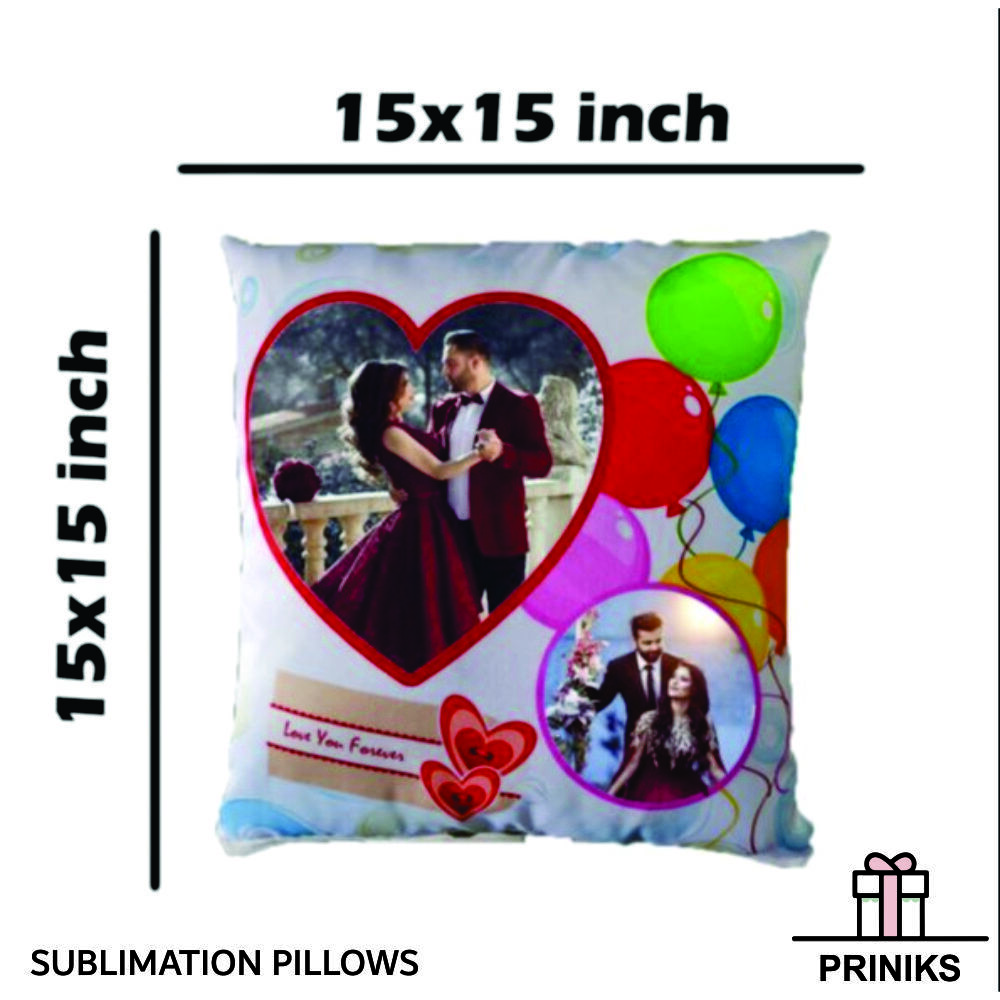 Sublimation Pillows - Polyester Material | Customizable Design For Personalization, Soft Texture For Comfort, Ideal For Home Decor
