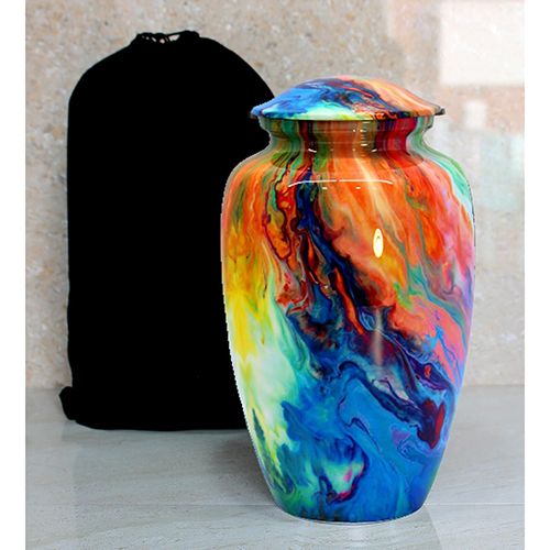 एल्यूमिनियम स्मारक जार पॉट कंटेनर शवदहनurns