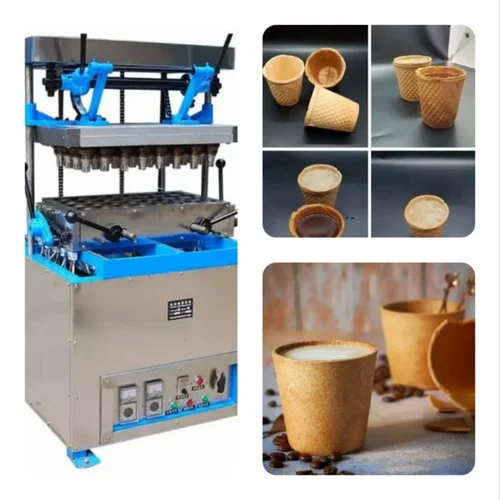 Edible Cup Making Machine - Material: Mild Steel