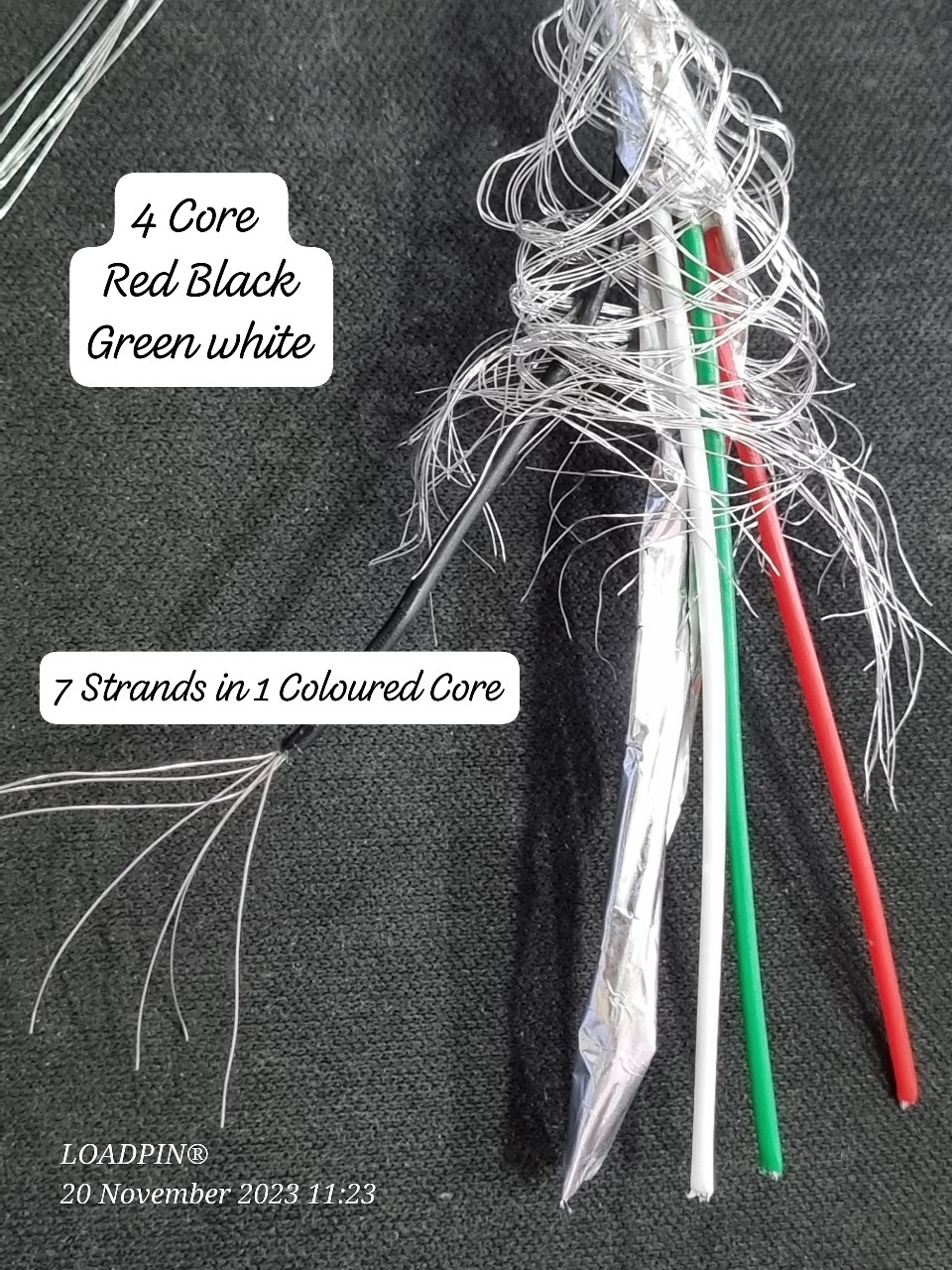 4 Core Load Cell Cable