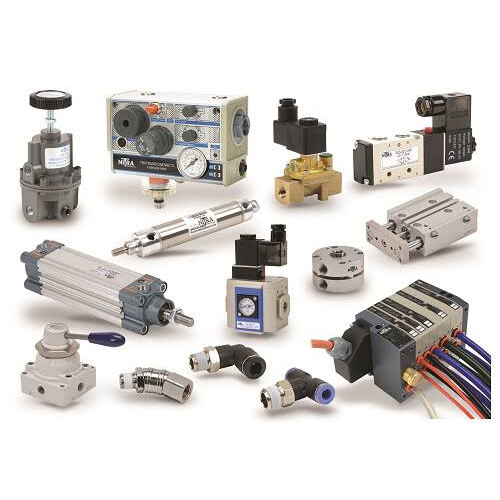 Hydraulic Cylinder - Metal, Standard Size, Silver Finish | Industrial Use, Durable Performance
