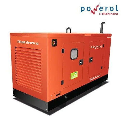 Red Mahindra Powerol Silent Diesel Generators