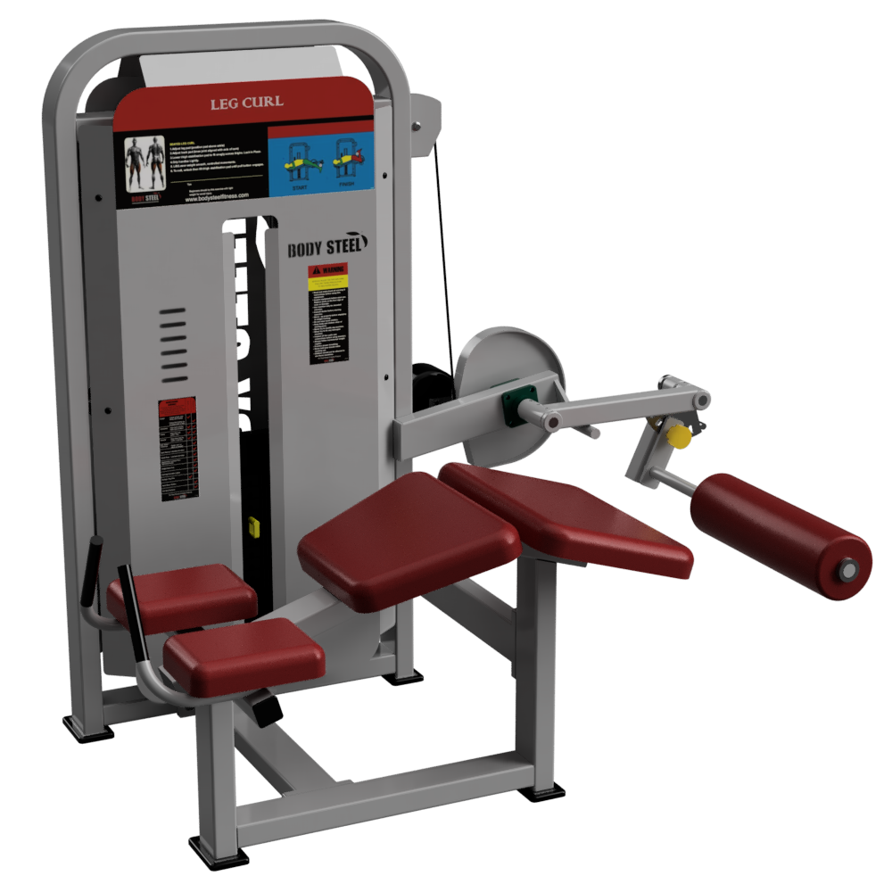 Prone Leg Curl - Steel Body, 66x55x60 Inches | Mig Welding Technology, Pu Foam Seat, Customizable Color, Commercial Use