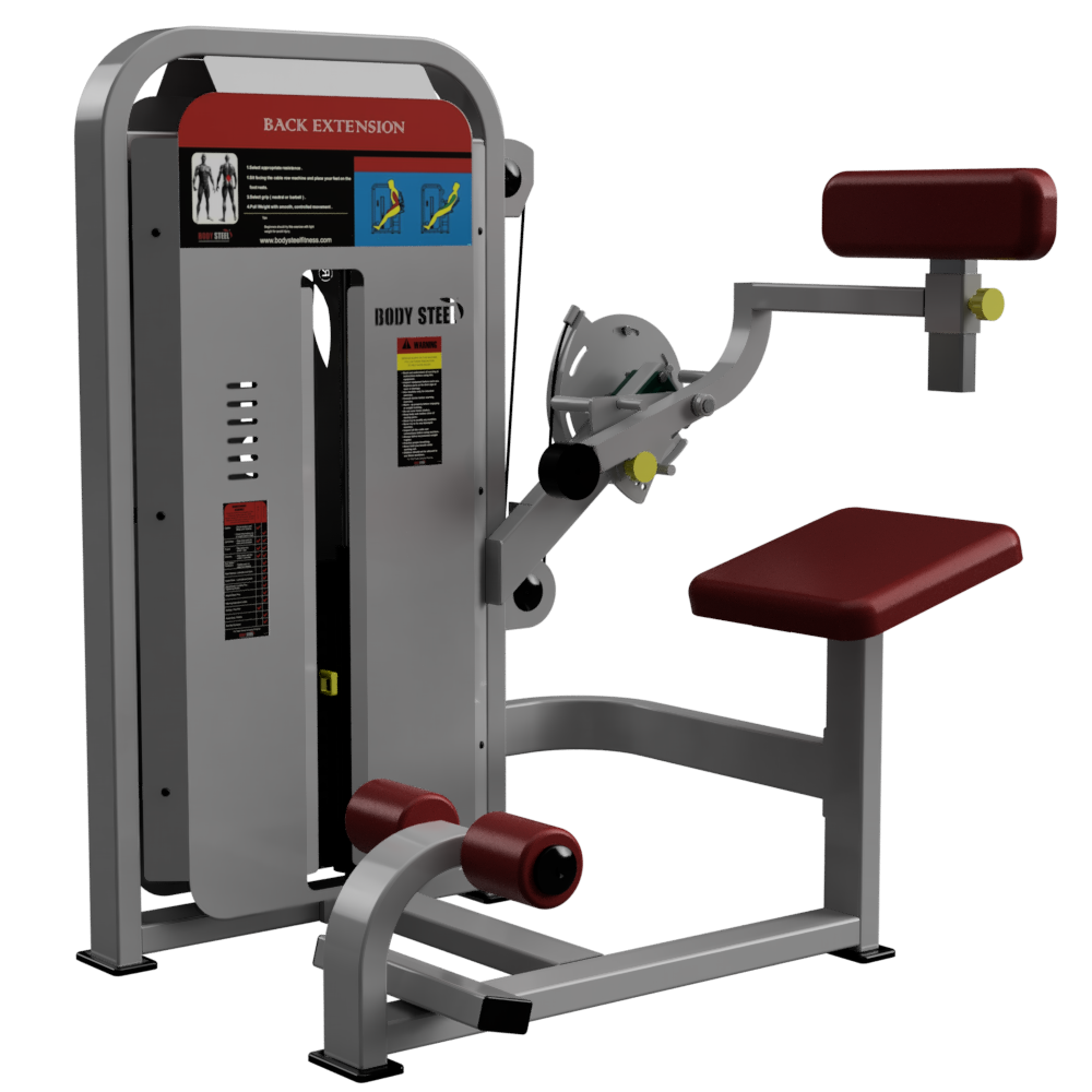 Back Extension - Steel Frame, 52x40x60 Inches | Commercial Grade, Customizable Pu Foam Seat, Mig Welding Technology For Durability