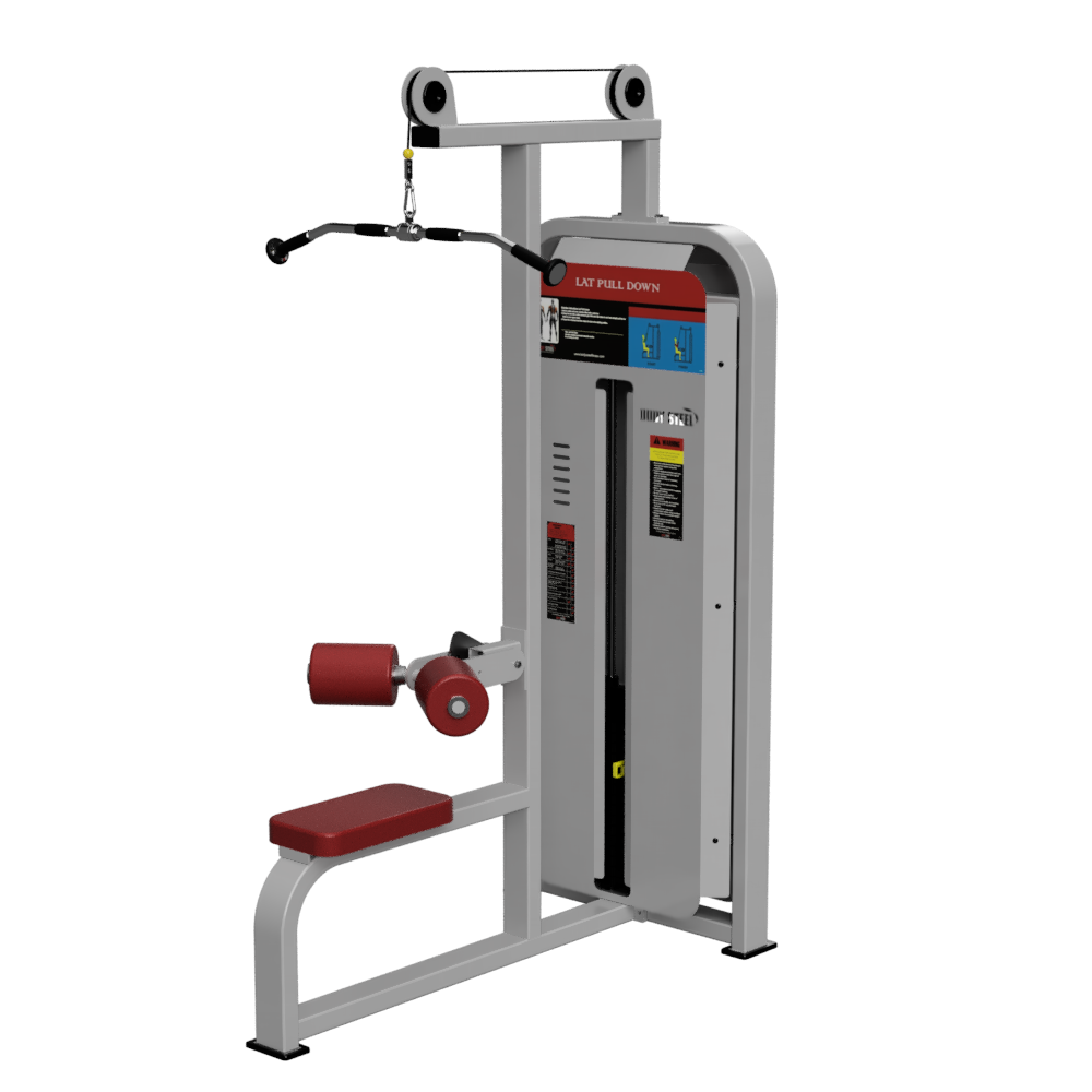 Lat Pull Down - Steel Body 56x33x88 Inches | Pu Foam Seat Cover, Commercial Grade, Lifetime Fabrication Warranty, Mig Welding Technology, Customizable Color