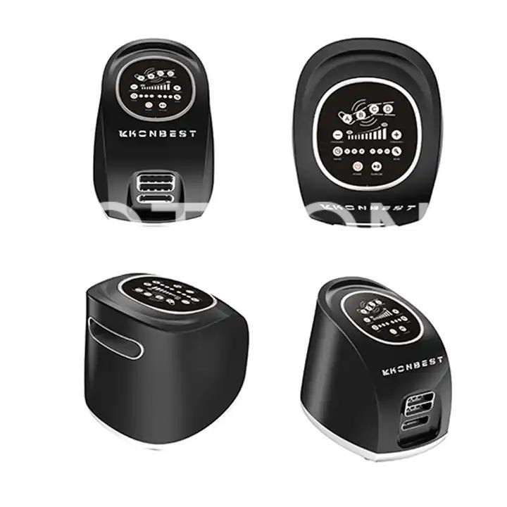 Abs Plastic Pneumatic Compression Therapy Device - Four Chamber System, Digital Display, Adjustable Pressure Levels 60-240mmhg, 3 Massage Modes For Sports Recovery And Lymphedema Relief