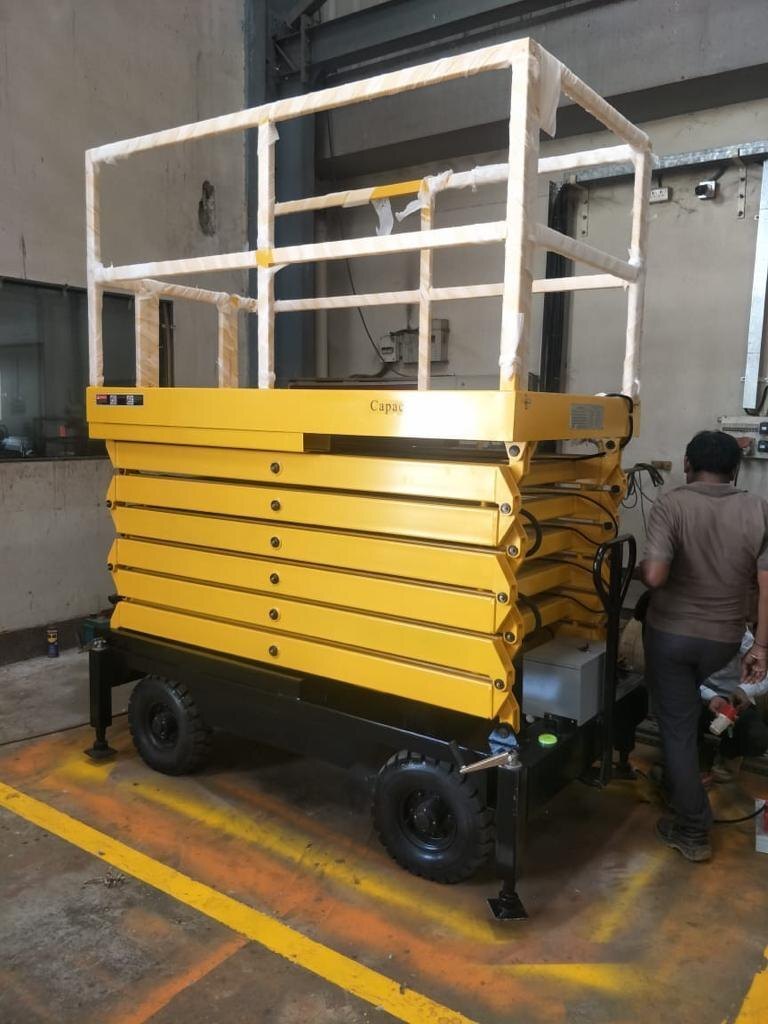 Vedant Aerial Scissor Lift - Attributes: Strong
