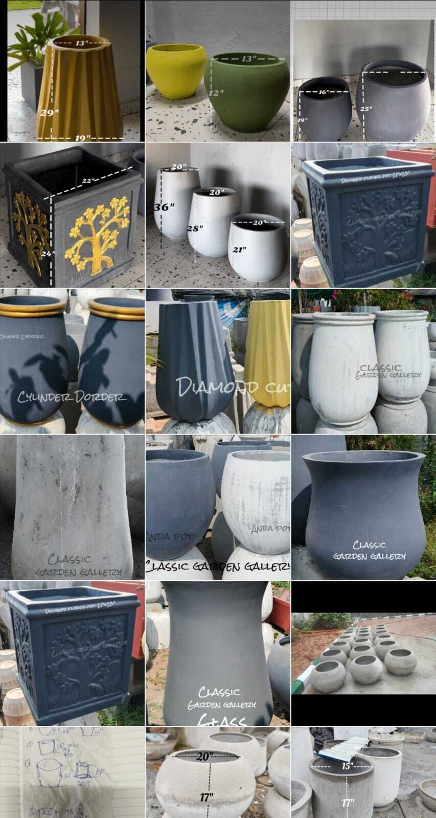 Rcc Anda Pot - Color: Grey