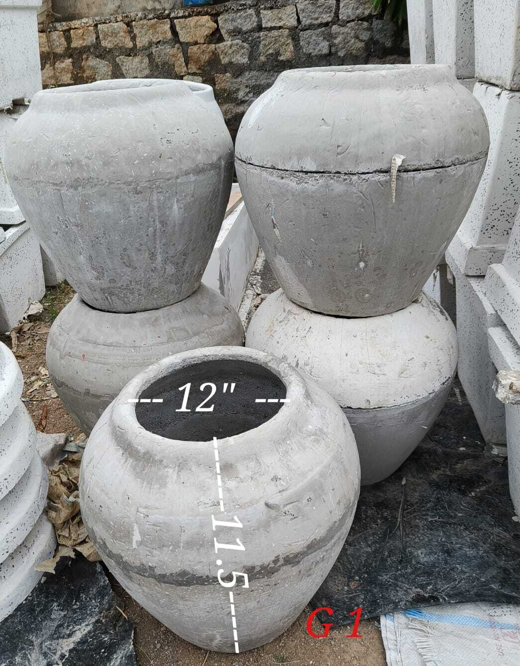 Rcc Anda Pot - Color: Grey