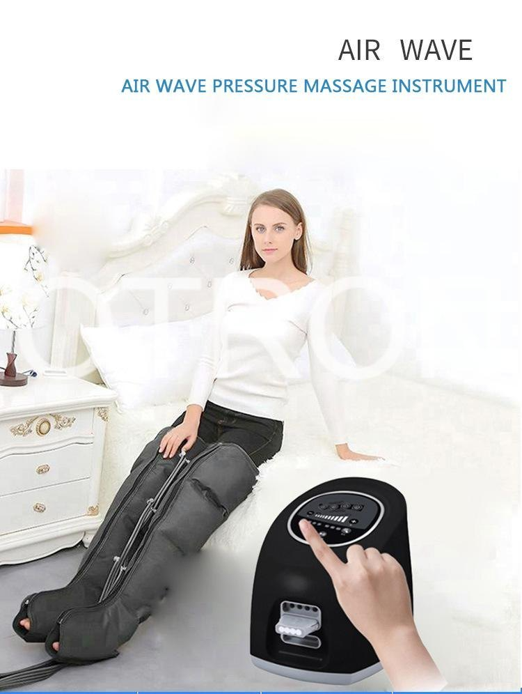Biotronix Solution Forever Professional-grade Pneumatic Compression Therapy Device - Portable Electric Touch Screen Control 60-240 Mmhg Pressure Range | Advanced Recovery System For Legs With 4 Chamber Design Customizable Modes For Enhanced Circulation And Pain Relief
