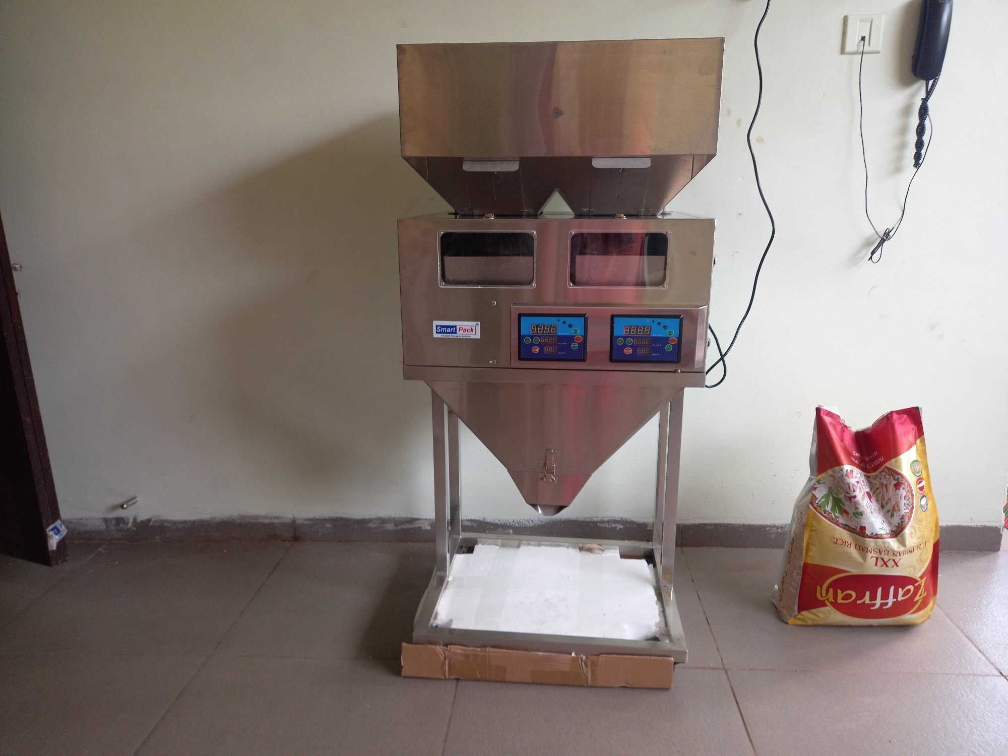 Double Head Weigher Up To 5kg - Automatic Grade: Semi-automatic