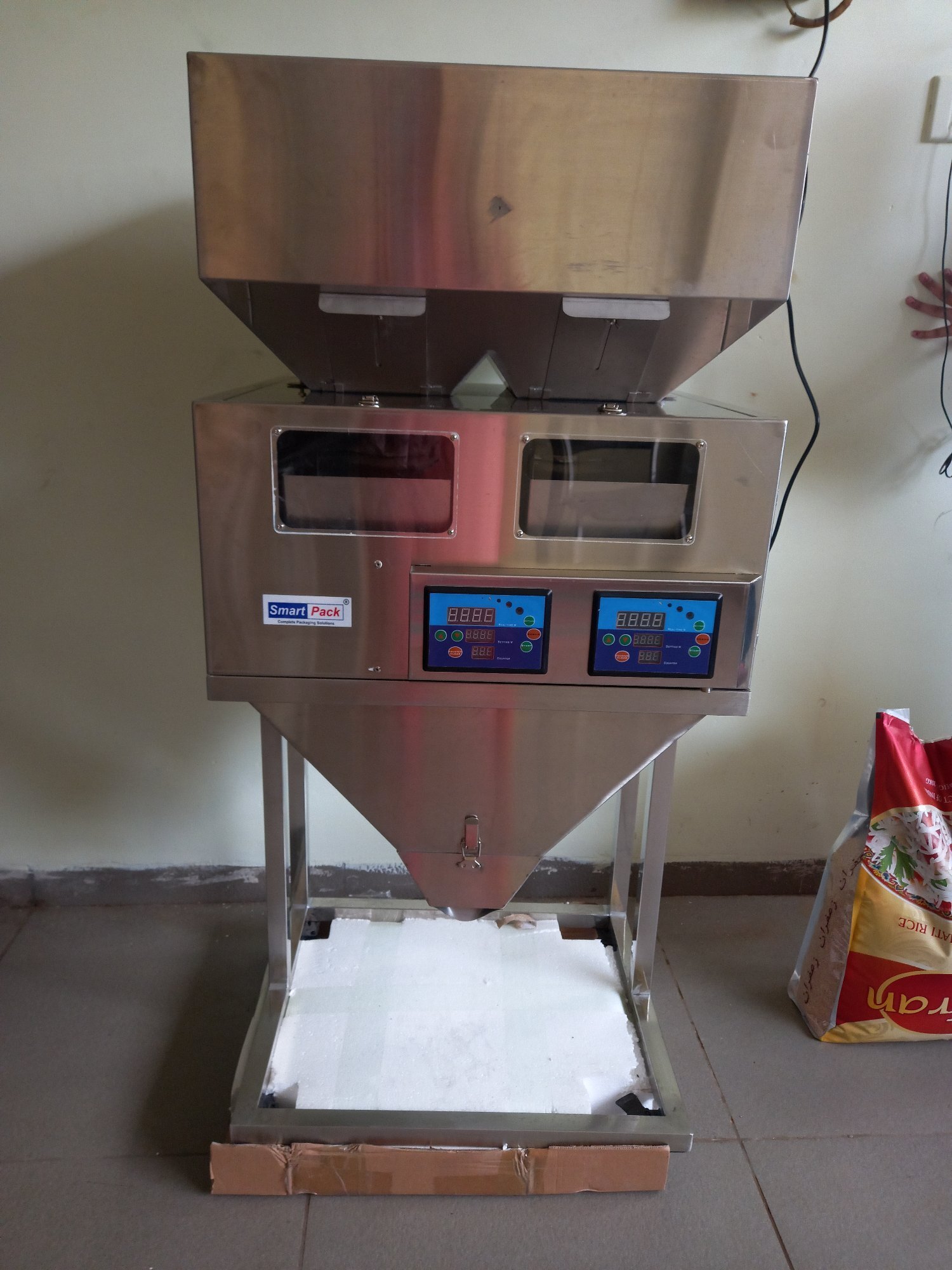 Double Head Weigher Up To 5kg - Automatic Grade: Semi-automatic