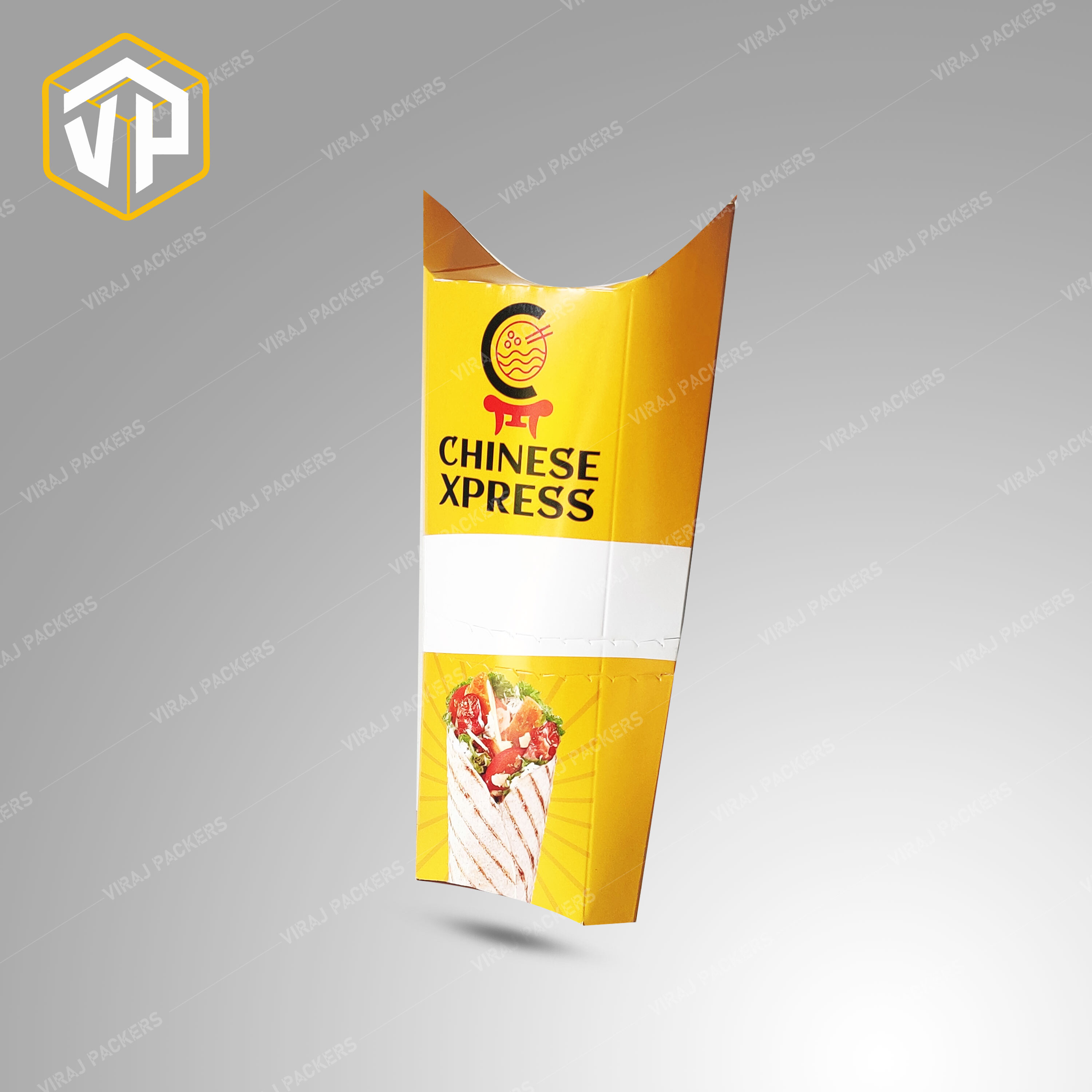 Wrap Boxes Manufacturer - Eco-friendly, Customizable Dimensions , Secure Fold-and-lock Closure And Grease-resistant Interior For Enhanced Food Presentation