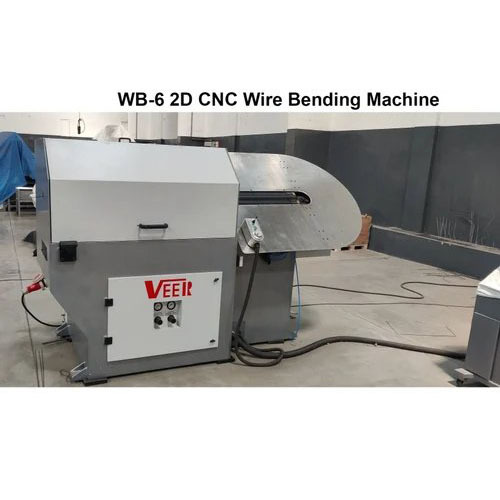 Wb-6 2d Cnc Wire Bending Machine - Color: Silver