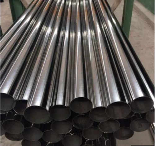 Stainless Steel Tubes - 6 Meters Length, Round Section Shape, Corrosion-Resistant, Durable Warranty Included