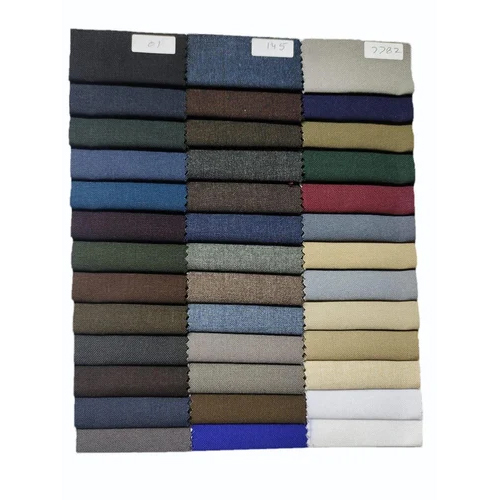 2 18 Matty Suiting Fabric - Standard Size, Plain Texture | Washable Trouser Cloth for School Colors and Garment Purpose