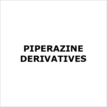 Piperazine Derivatives - White Powder, 99% Purity | Pharmaceutical Grade, Customizable, Water Soluble