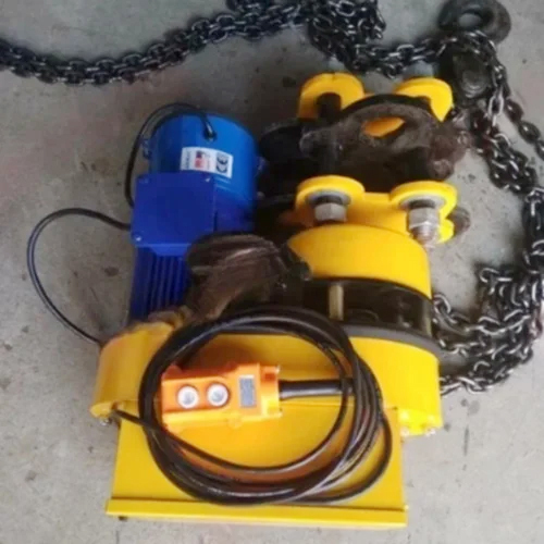 10 Ton Electric Operated Chain Hoist - Capacity: 1 Ton/Day