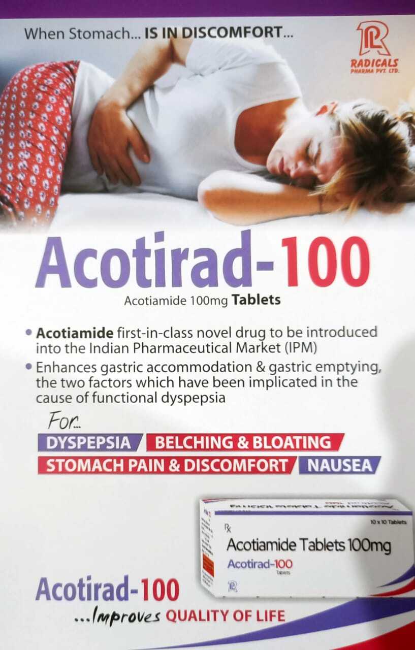Acotiamide 100mg Tablet - Drug Type: General Medicines