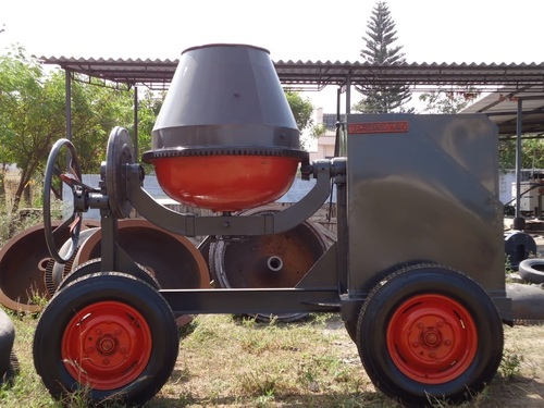 Concrete Mixer Machine - Steel Material, 110-215 Voltage | Good Quality, 1 Year Warranty