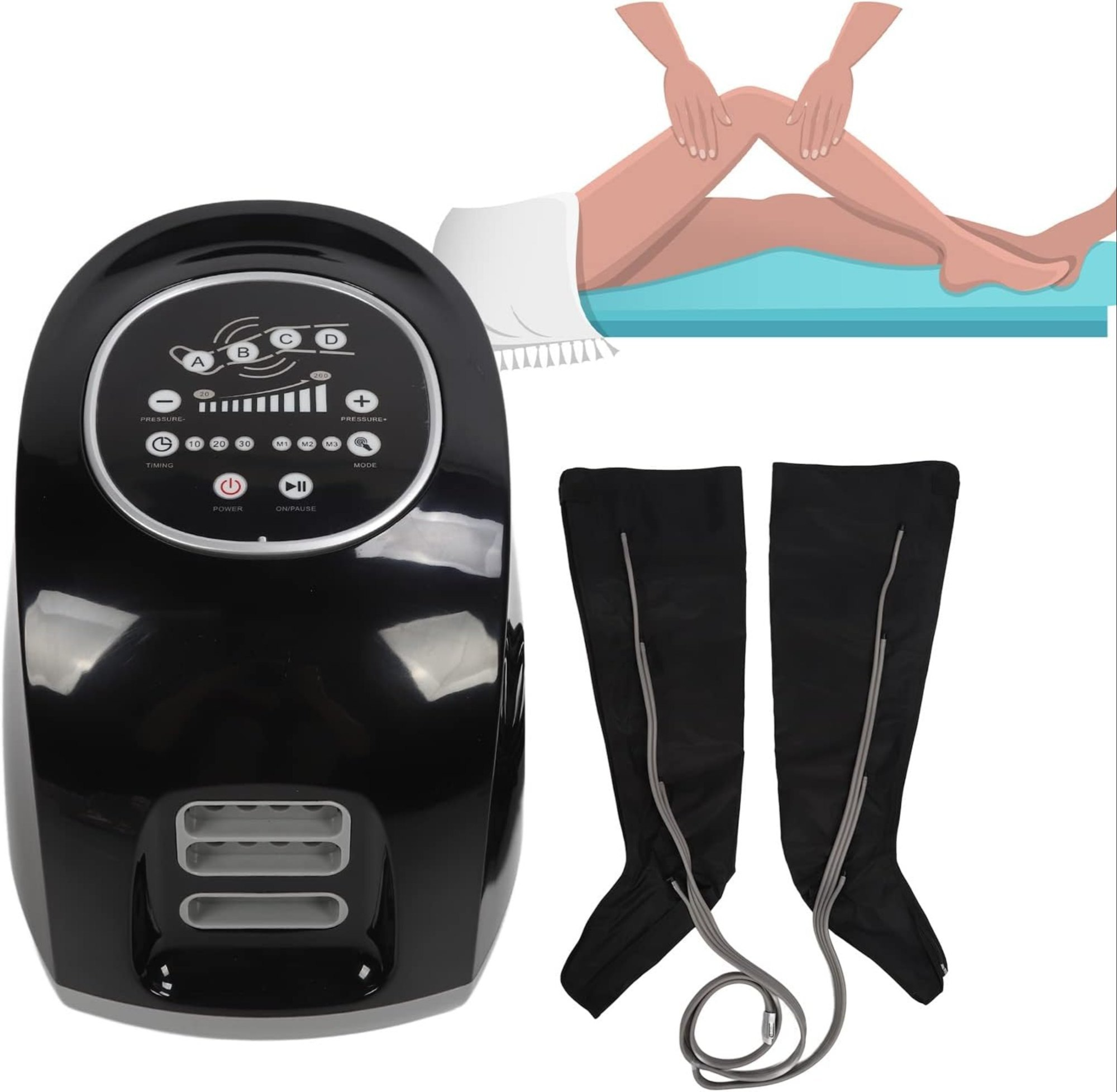 Dvt Treatment Wearable Pump Lightweight Pump Home Therapy Travel Compression - Age Group: Adults