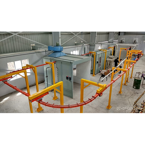 Conveyorized Powder Coating System - Automatic Grade: Automatic