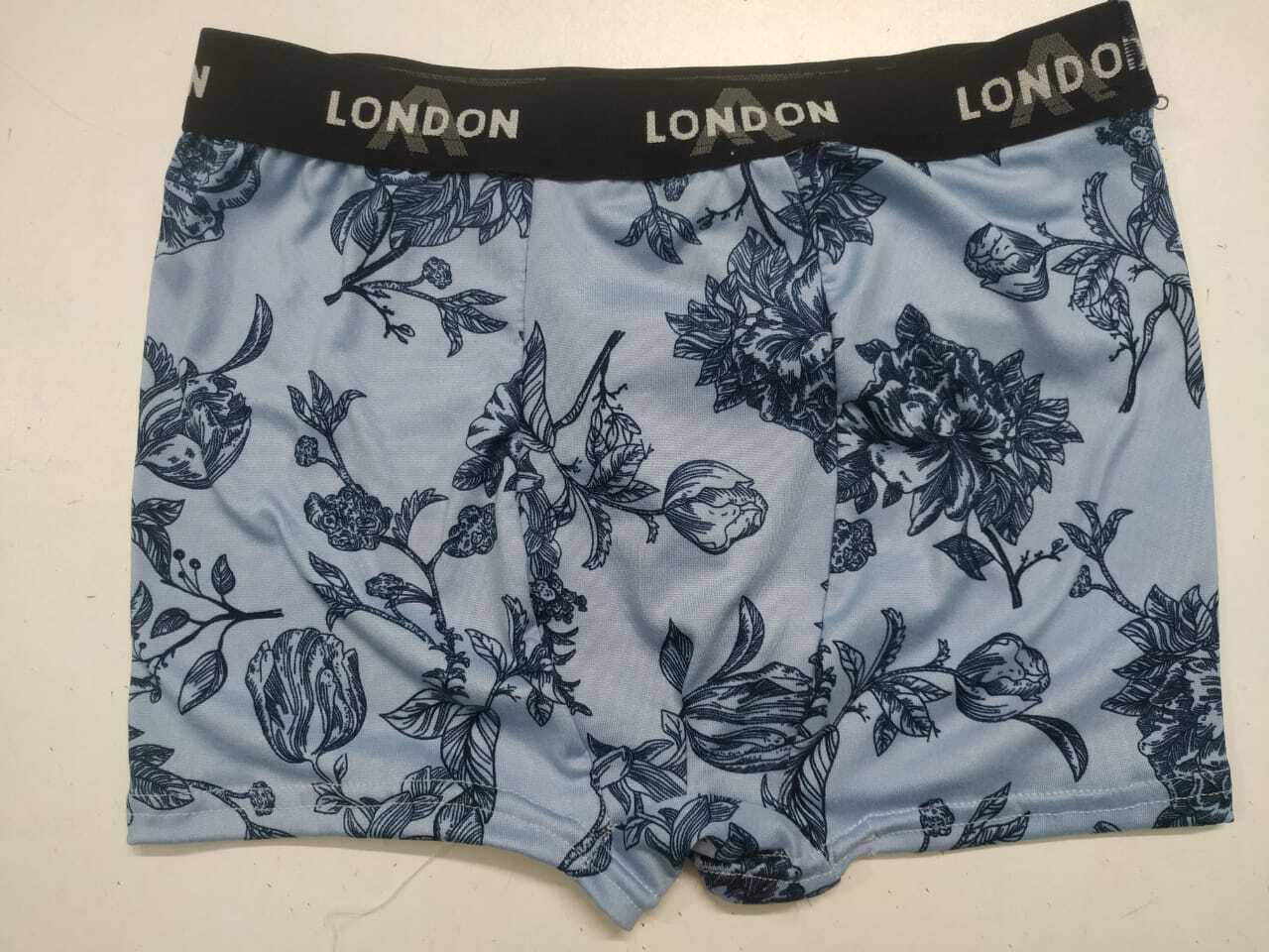 Under Garments - Seamless Polyester, Standard Size, Grey | Breathable, Custom Fit, Plain Pattern Boxer Shorts For Men