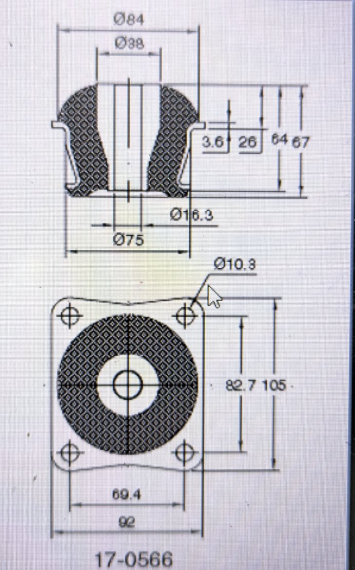 Metacone Mounts - Material: Steel