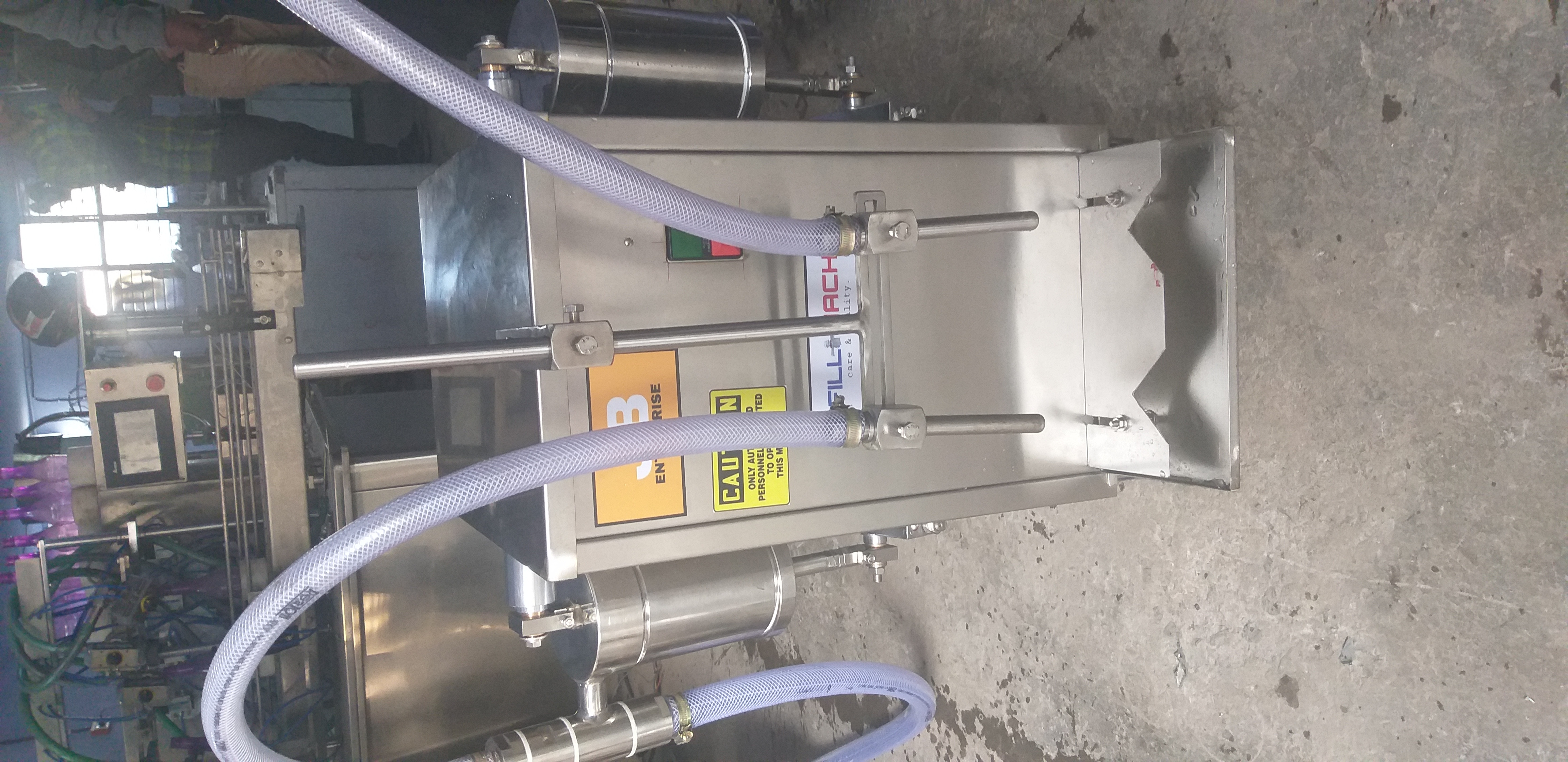 Automatic Ghee Filling Machine - Food-grade Stainless Steel, 1800x800x2000 Mm , High Efficiency, Eco-friendly, Low Noise, 60 Containers Per Minute Filling Speed, Plc Control System With Hmi Touch Screen