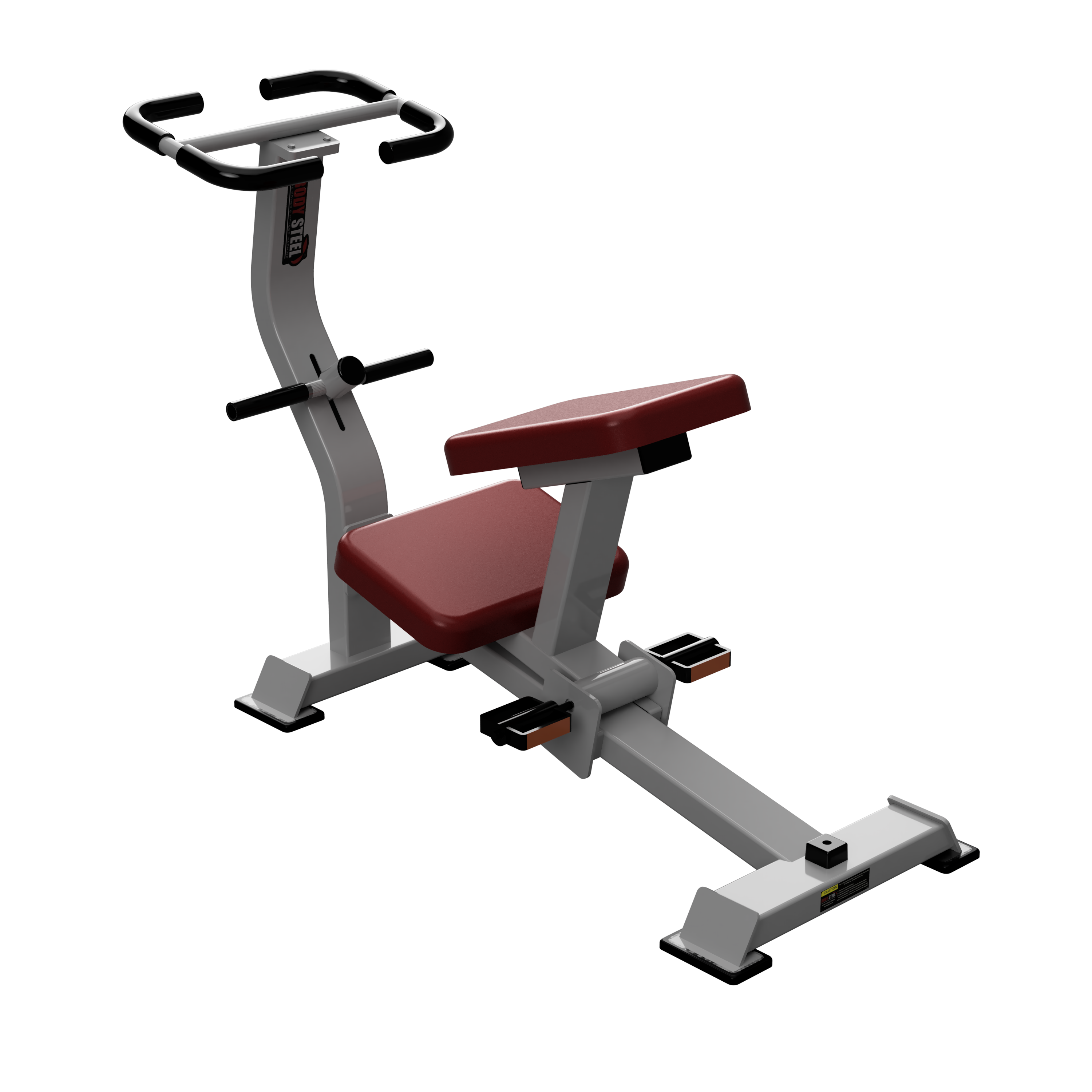 Stretching Machine - Steel Body 53x24x43 Inches | Customizable Pu Foam Seat, Lifetime Fabrication Warranty, Mig Welding Technology, Full Body Workout