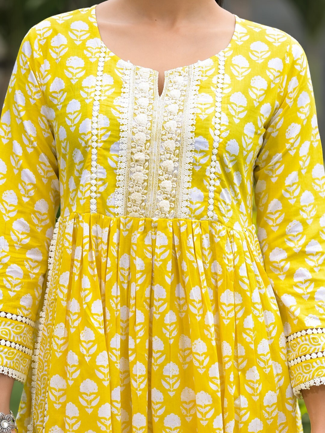 Kurta Pant Set - Color: Yellow