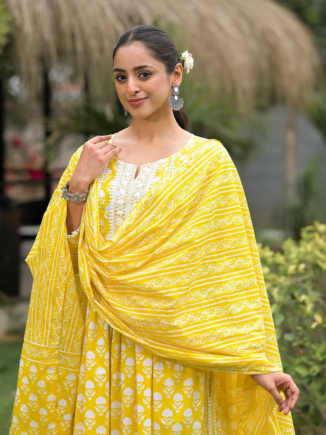 Kurta Pant Set - Color: Yellow
