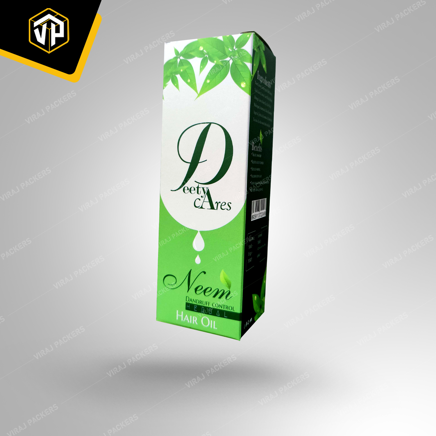 Hair Oil Packaging Boxes With Matt Lamination Manufacturer - Paper Material, Customized Size, Rectangular Shape, Uv Offset Printing , Eco-friendly, Snug Fit With Inserts, Elegant Design And Custom Branding Options
