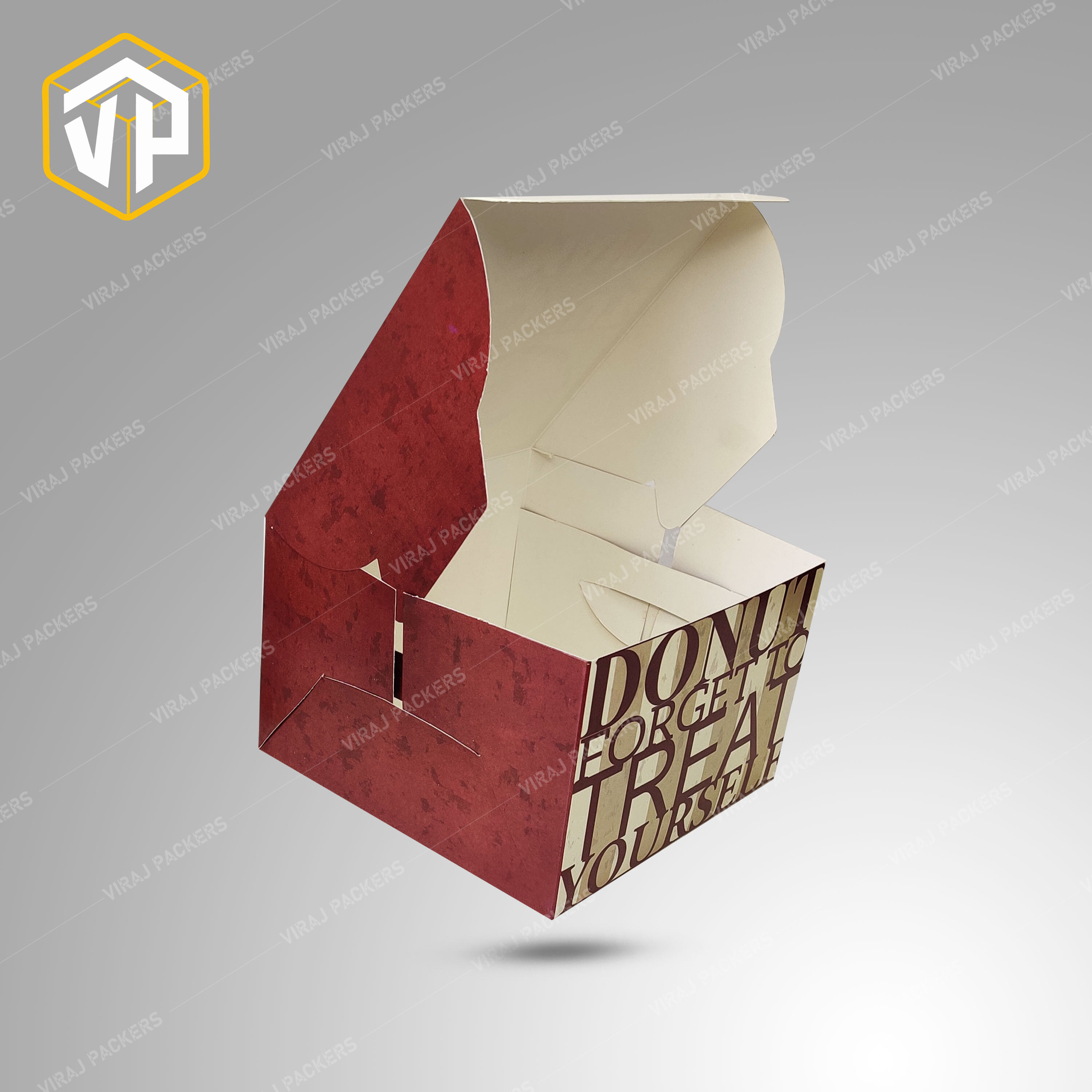 Donut Customized Packaging Boxes Manufacturer - Food-grade Paper, Customized Size, Glossy Finish | Compartments For Secure Holding, Clear Window Options