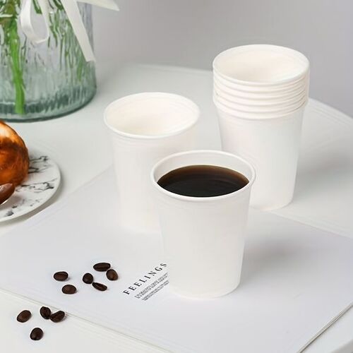 White Paper Cups - Feature: Disposable