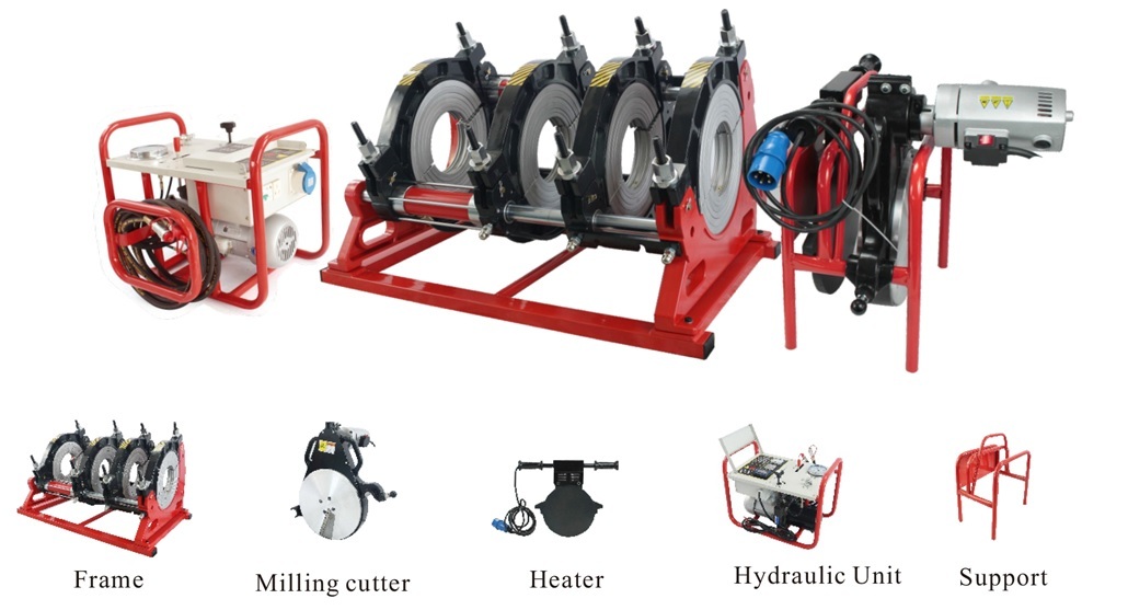 Hydraulic 315 Hdc Hdpe Pipe Welding Machine - Efficiency: High