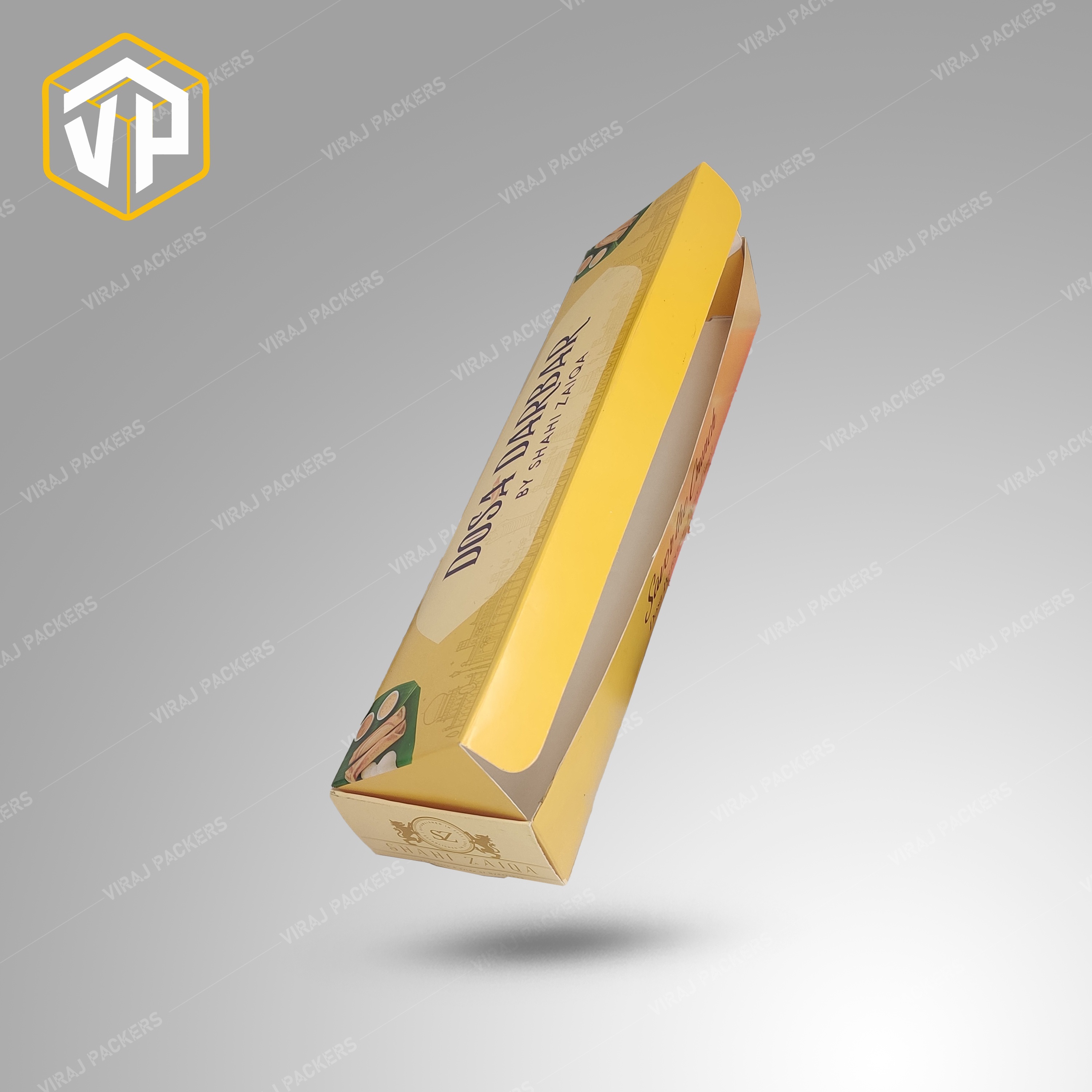 Printed / Customized Dosa Packaging Boxes Manufacturer - Food-grade Paper, Customized Size, Glossy Lamination, Vibrant Uv Offset Printing, Secure Closure, Stackable Design