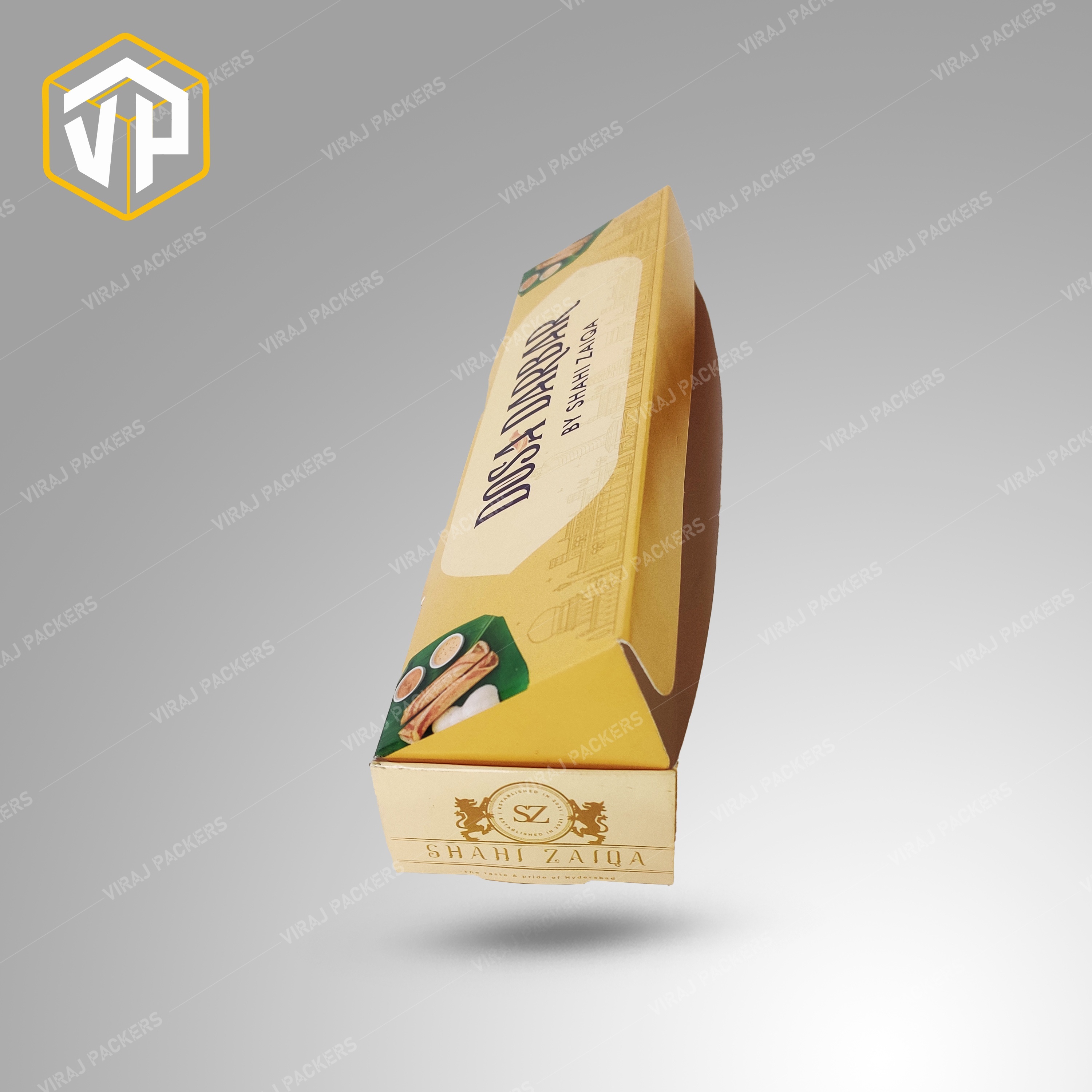 Printed / Customized Dosa Packaging Boxes Manufacturer - Food-grade Paper, Customized Size, Glossy Lamination, Vibrant Uv Offset Printing, Secure Closure, Stackable Design