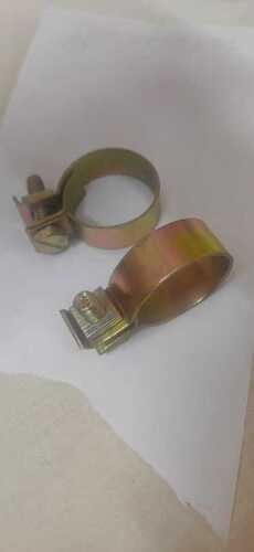 Garden Pipe Clamp - Color: Golden