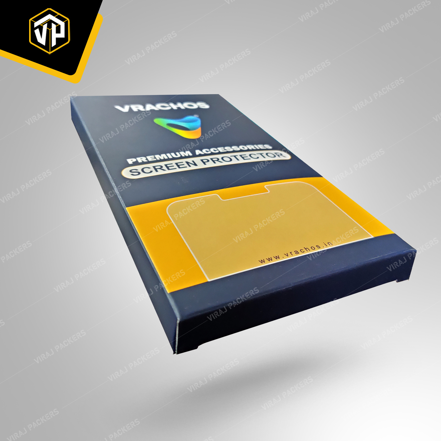 Premium Mobile Screen Protector Packaging Boxes Manufacturer - Paper Material, Customized Size, Glossy Lamination, Uv Offset Printing | Secure Compartments, Clear Window For Visibility, Easy-open Design, Custom Branding Options
