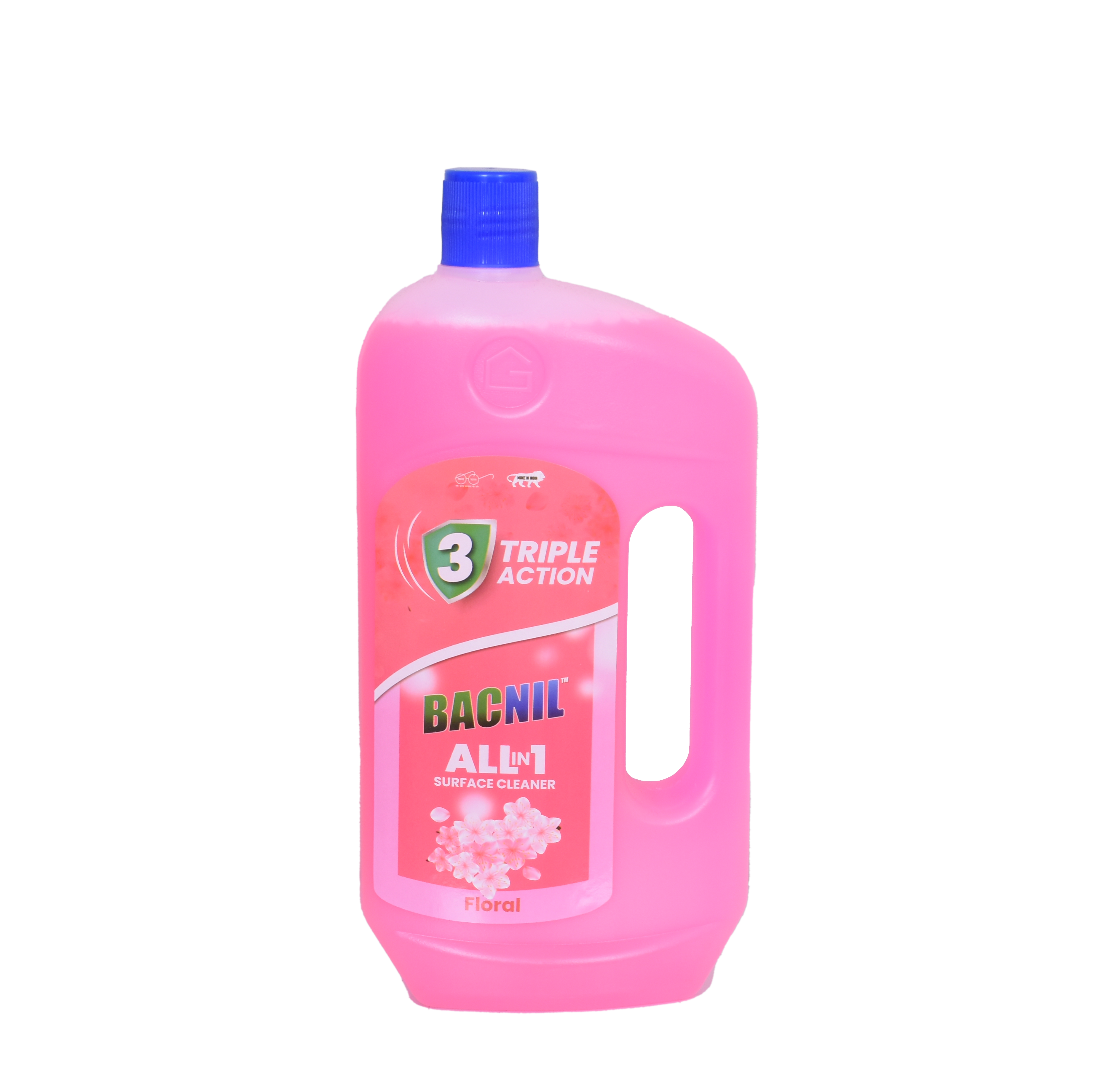 Bacnil All-in-1 Floor Cleaner 1l (Assorted Fragrances) - Color: Pink