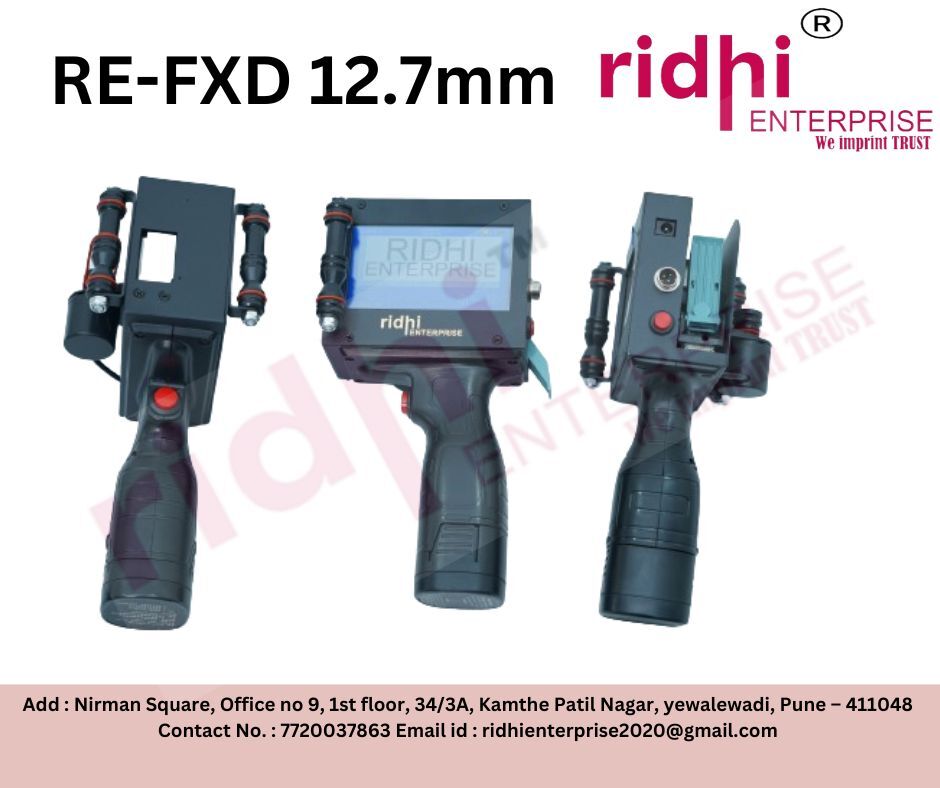 Re Fxd Handheld Inkjet Printer - Automatic Grade: Semi-automatic