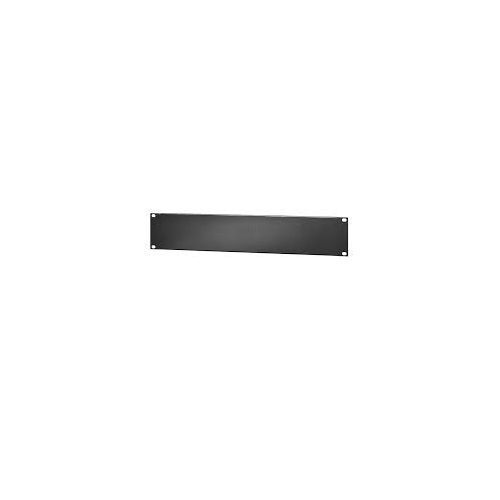 2U Abs Plastic Blanking Panel - Color: Black