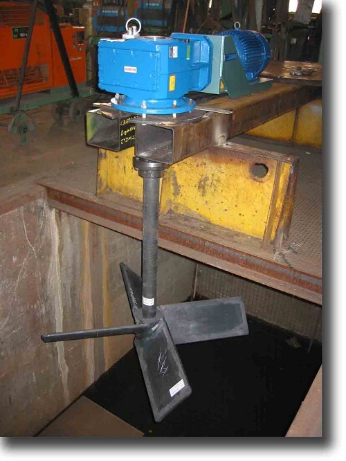 टर्बाइन प्रकार एगिटेटर