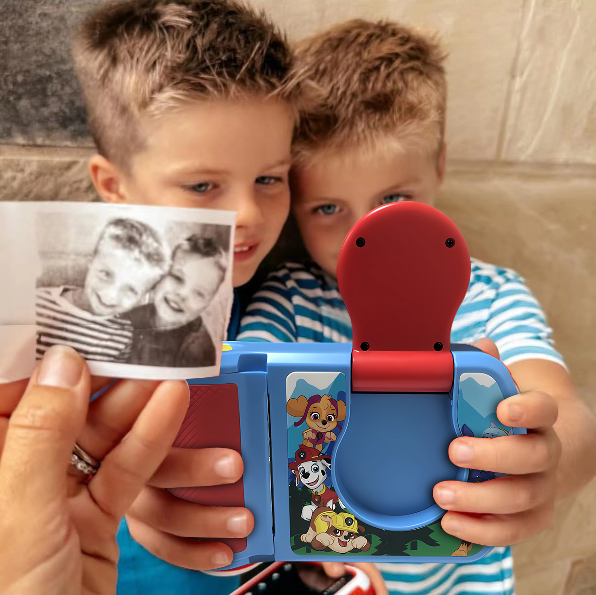 Best Children Toy 180a Flip Lens Digital Instant Camera For Kids Gift - Color: Customized